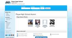 Desktop Screenshot of piquahighschool.org